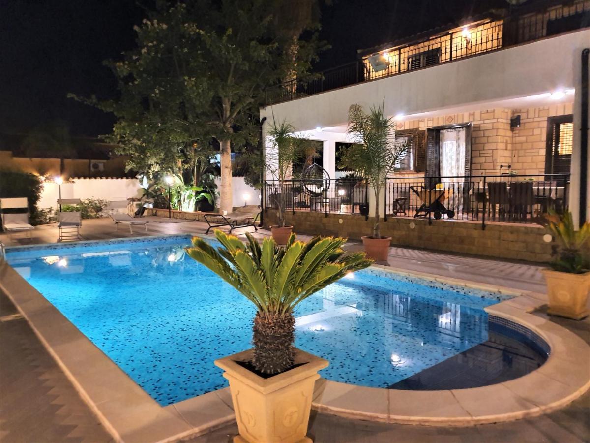 Villa Marianna Con Piscina Privata Ampi Spazi Esterni E Wifi Free Trabia Exterior photo